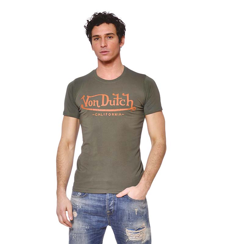 Von dutch - T-shirt Life Kaki