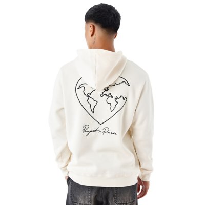 Sweatshirt à capuche homme Cœur Monde PROJECT X PARIS