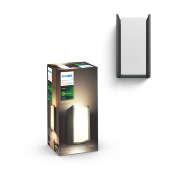 Philips Hue outdoor wandlamp Turaco antraciet