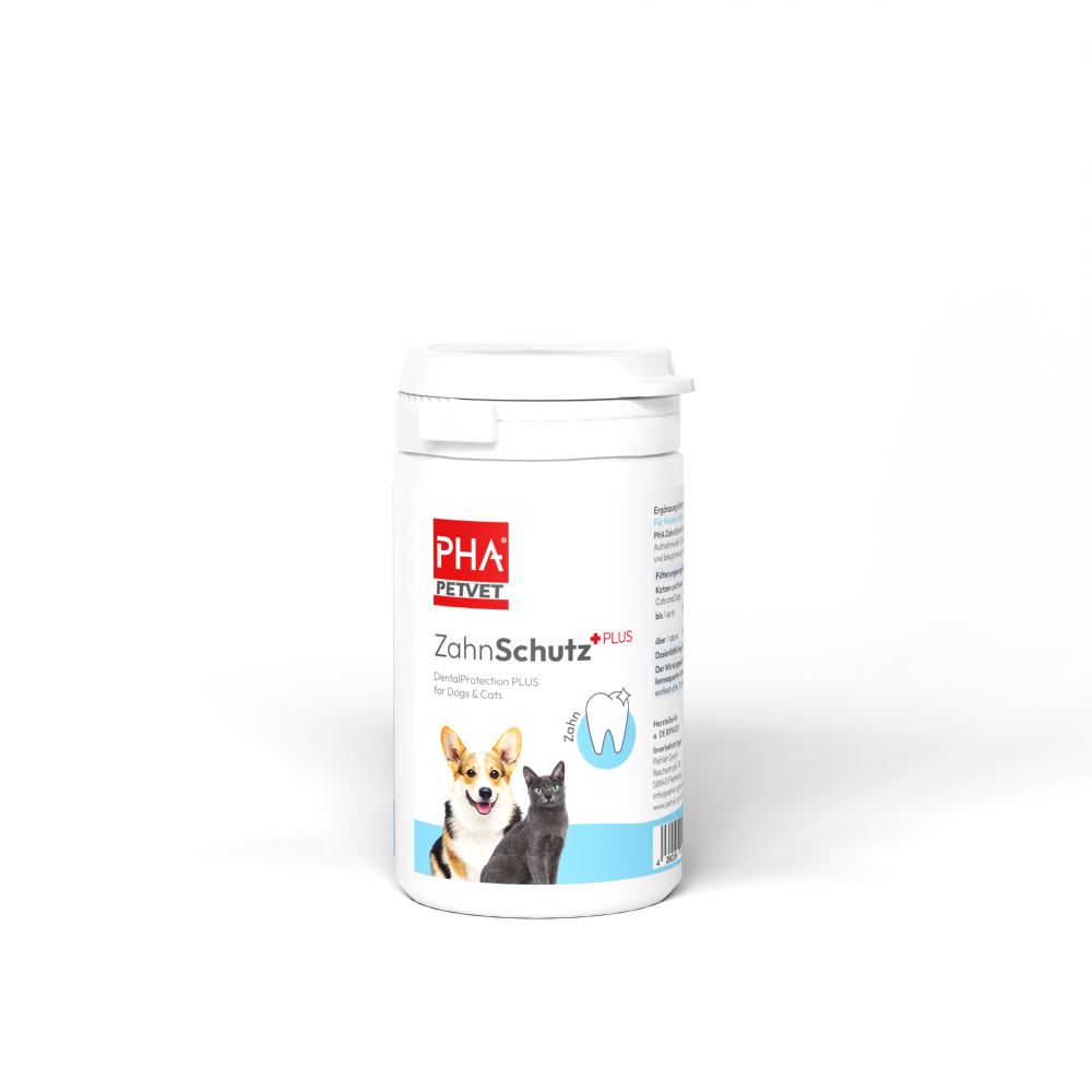 PHA Zahnschutz Plus Plv für Hunde und Katzen Ds 60 g