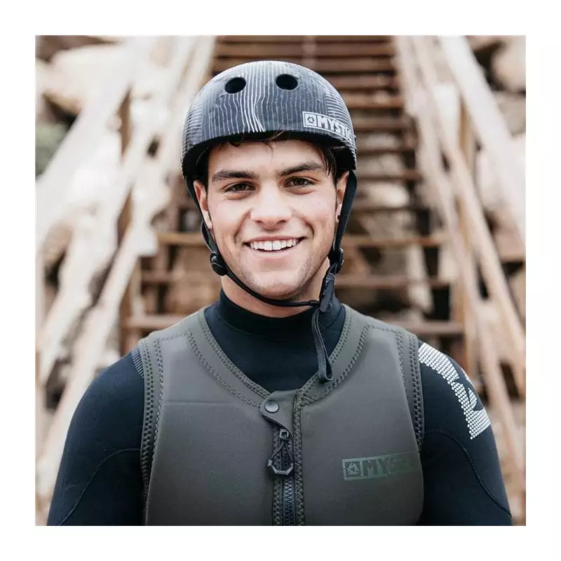 Gilet impact MYSTIC Star Front Zip CE Black