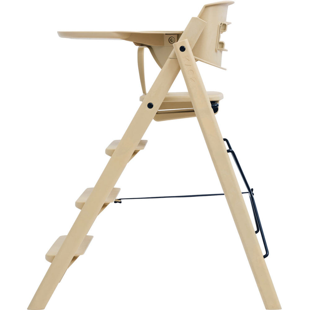 Køb KAOS Desert Sand Klapp Højstol Recycled Med KLAPP® Sikkerhedsbøjle Og Bakke Bundle