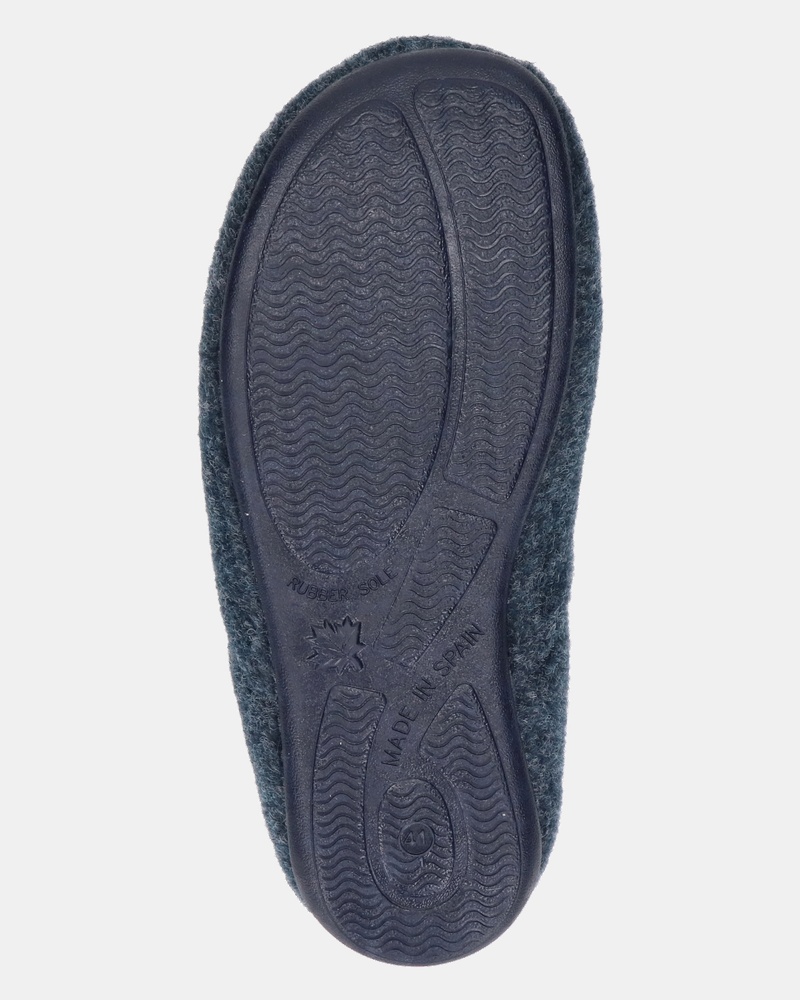 Nelson Home Pantoffels  - blauw