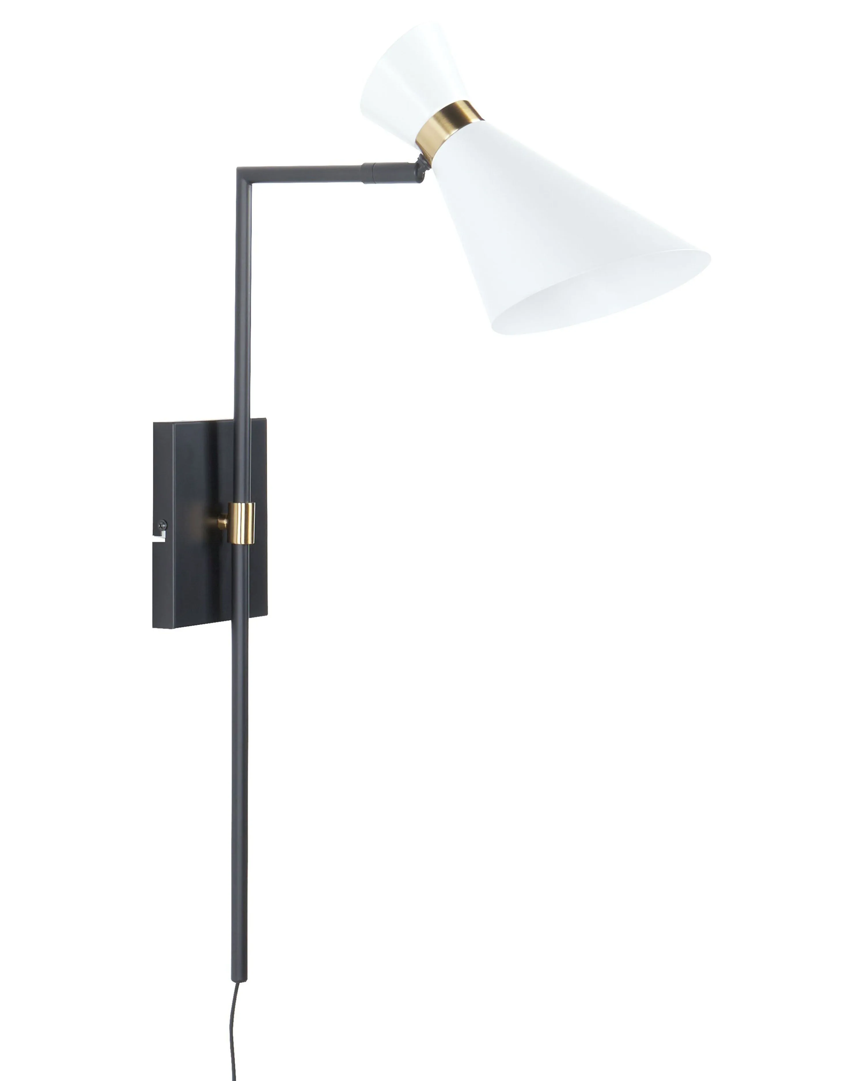 Wandlamp MELAWI verstelbaar Metaal Wit