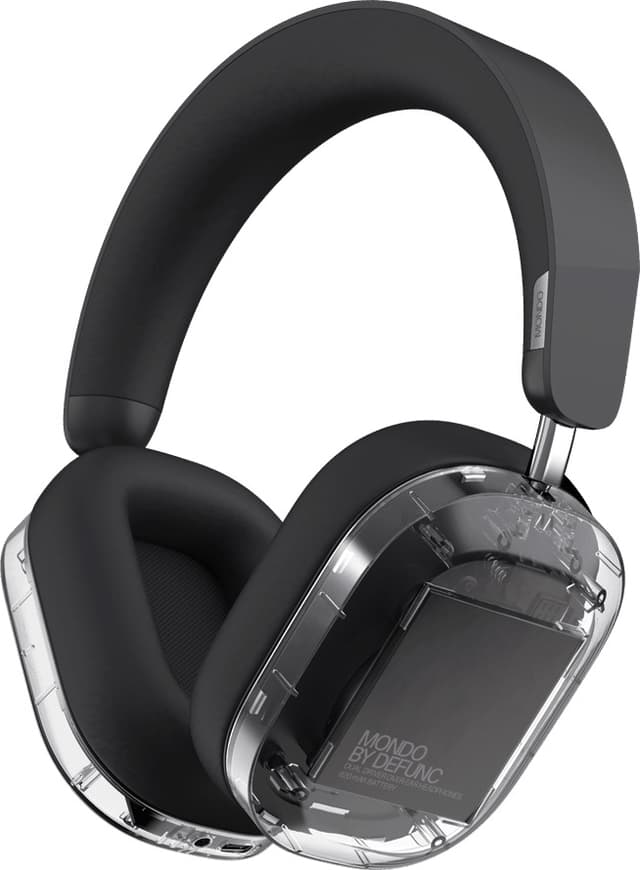 Defund Mondo trådløse around-ear høretelefoner (gennemsigtig)