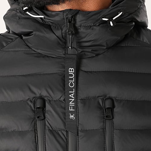 Doudoune Capuche Premium Tech Noir