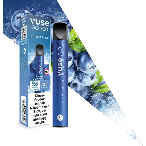 GO 700 Blueberry Ice Einweg E-Zigarette