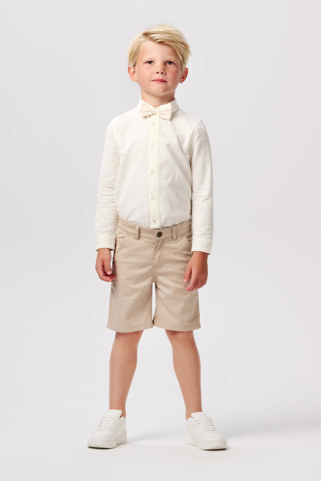 Noppies regular fit chino short Daleville beige