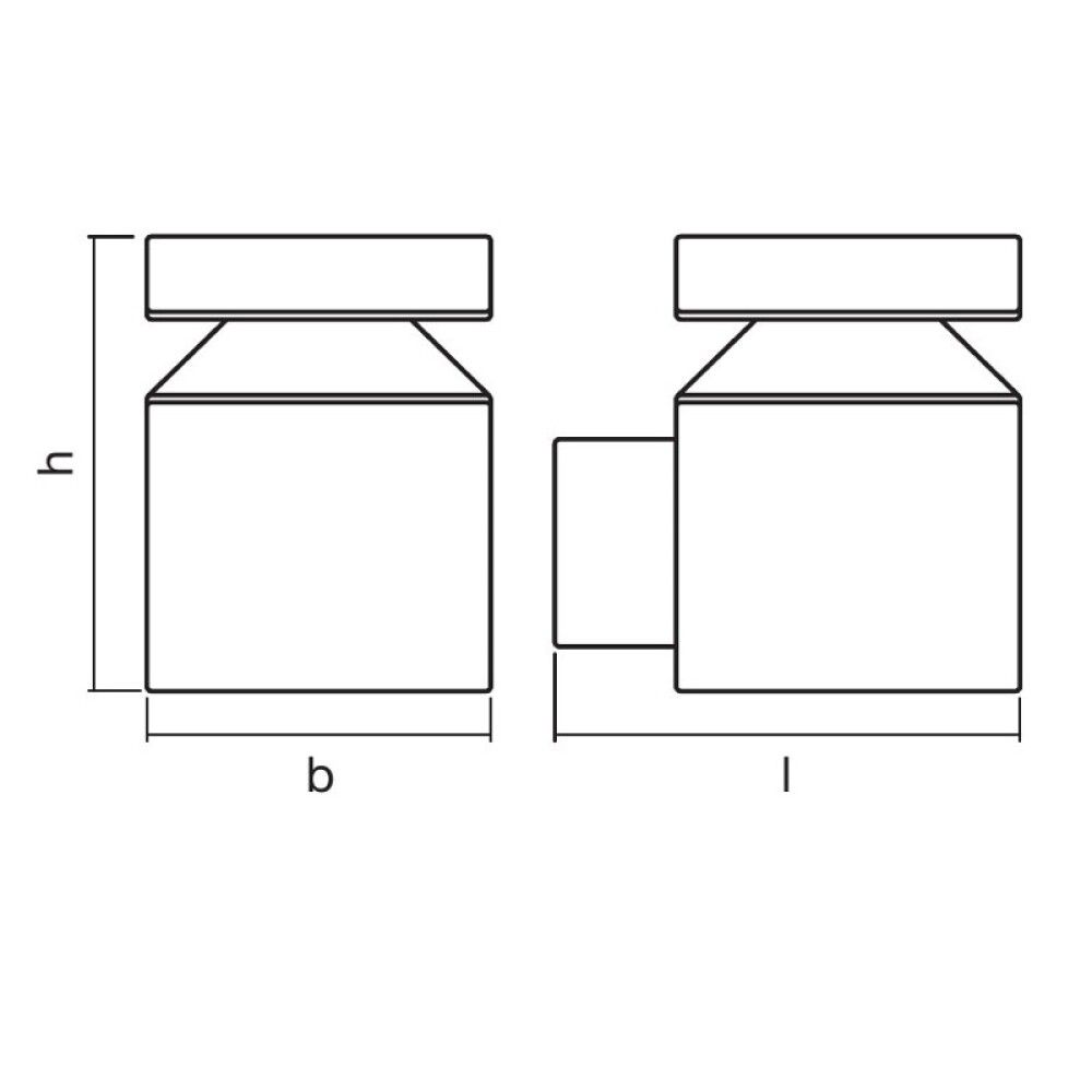 VEGGLAMPE LEDVANCE ENDURA CYLINDER WALL