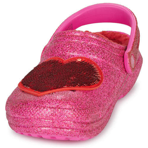 Crocs - CLASSIC LINED VALENTINES DAY CLOG Rosa / Rojo