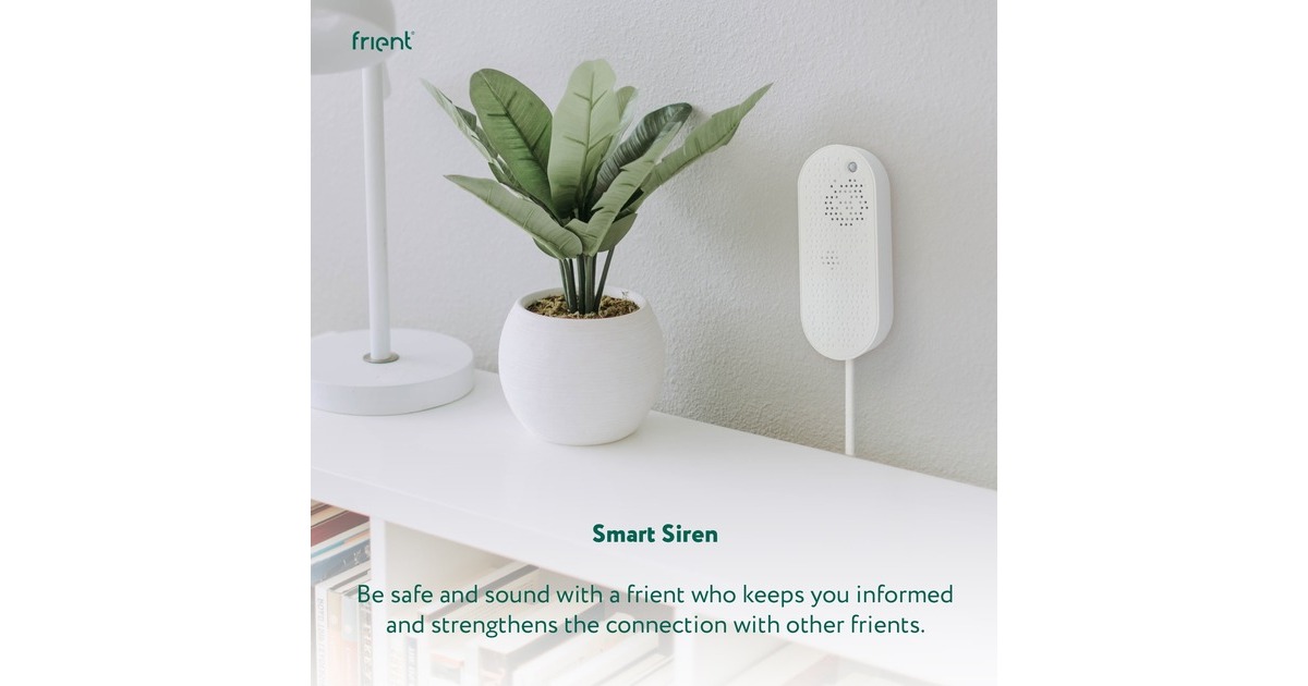 FrientSmart Siren EU sirene  (Wit, Zigbee 3.0)