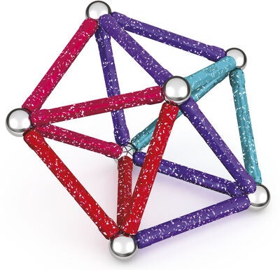 Geomag Byggesett 60 Deler, Glitter