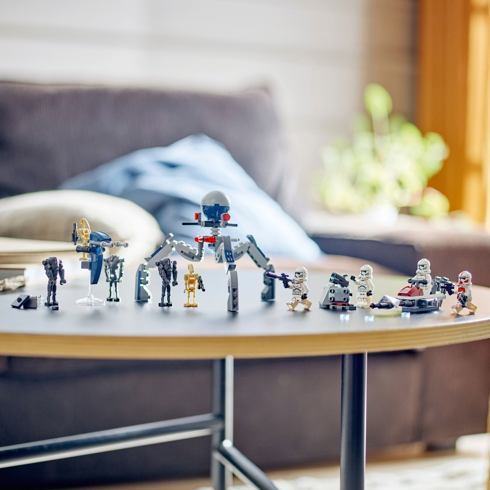 LEGO Star Wars 75372 Klonkrieger & Kampfdroiden-Kampfpaket