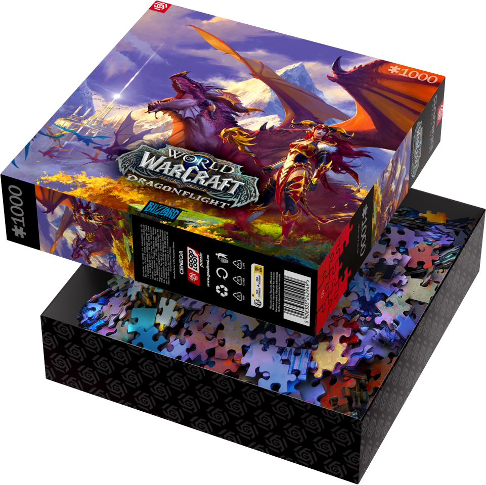 Good Loot - Gaming Puzzle: World of Warcraft Dragonflight Alexstrasza Puzzles - 1000