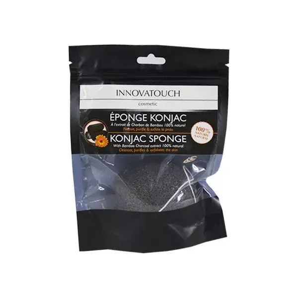Esponja de carvão Konjac Innovatouch