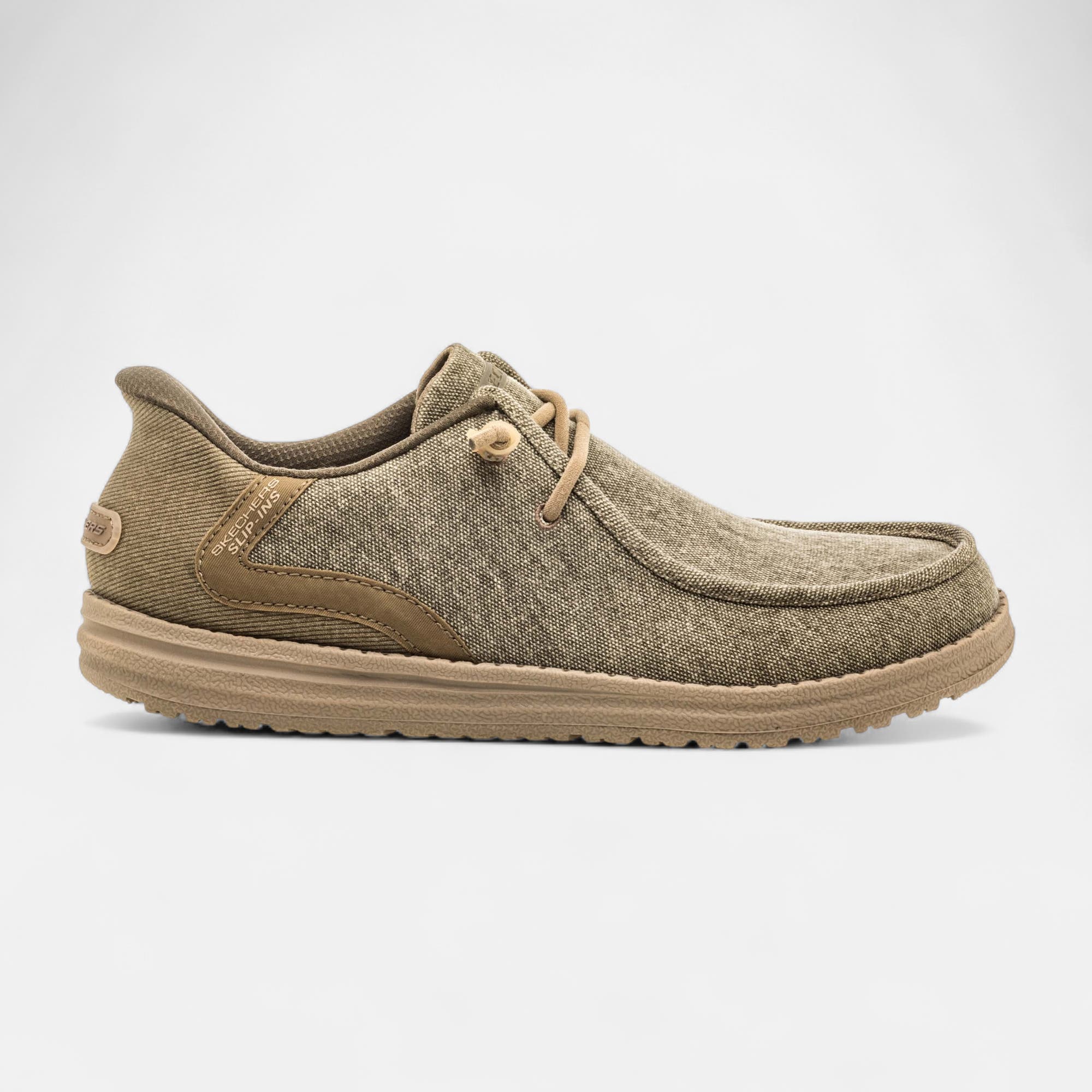 Chaussures en toile Homme kaki