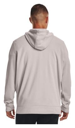 Sweat à capuche Zippé Under Armour Armour Fleece Gris Homme