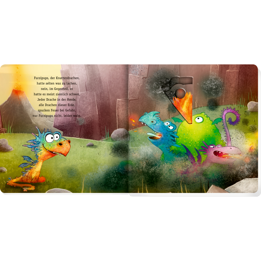 Coppenrath Furzipups, der Knatterdrache - Mein Schieber-Buch