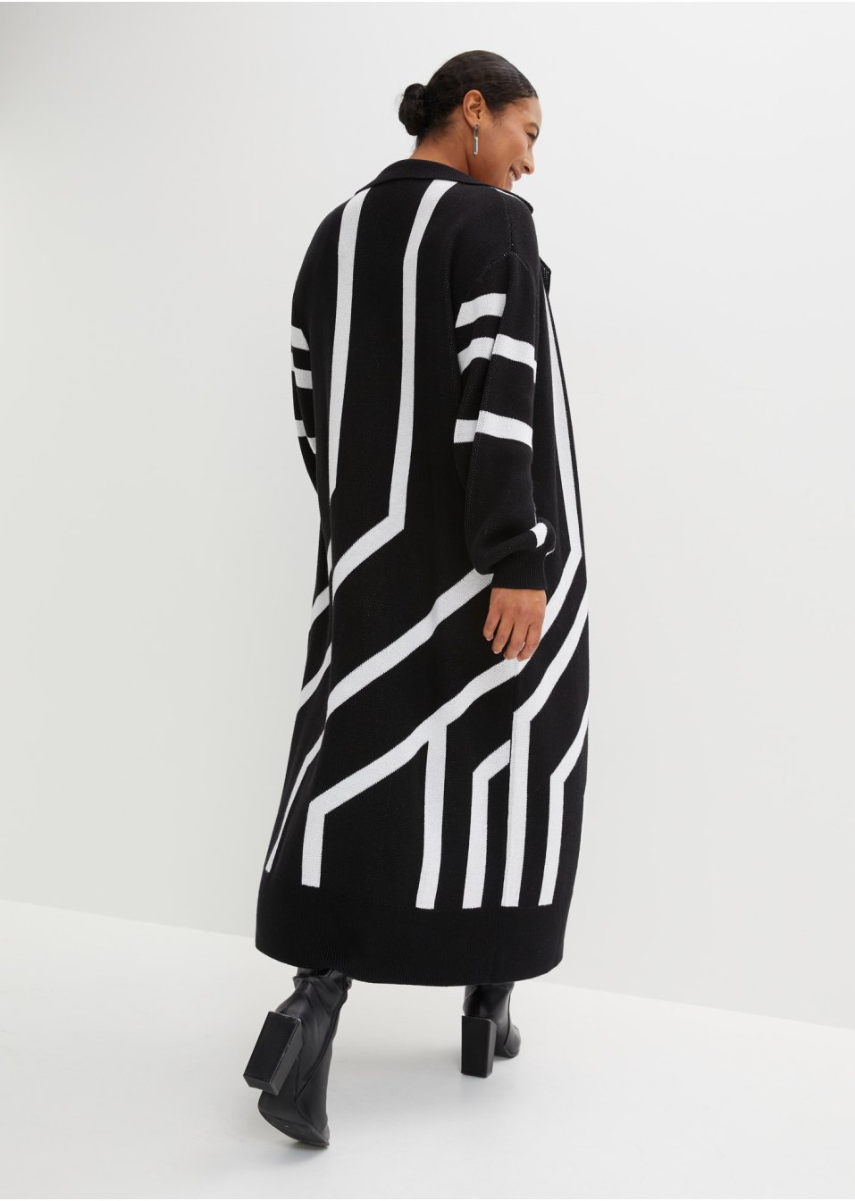 Gilet long en maille