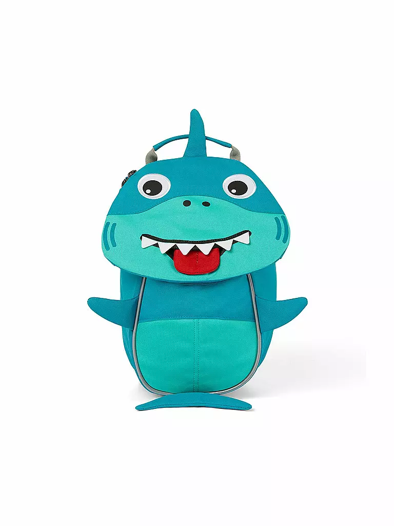 AFFENZAHN Kinder Rucksack Kleine Freunde - Hai türkis