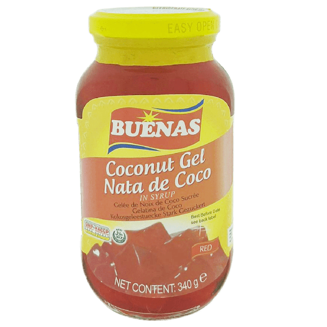 Buenas Kokosgel Rood 340g