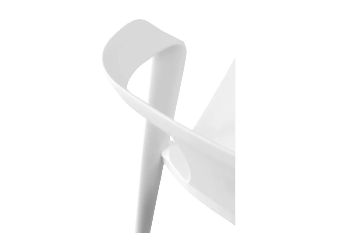 Lot de 4 chaises pp blanches