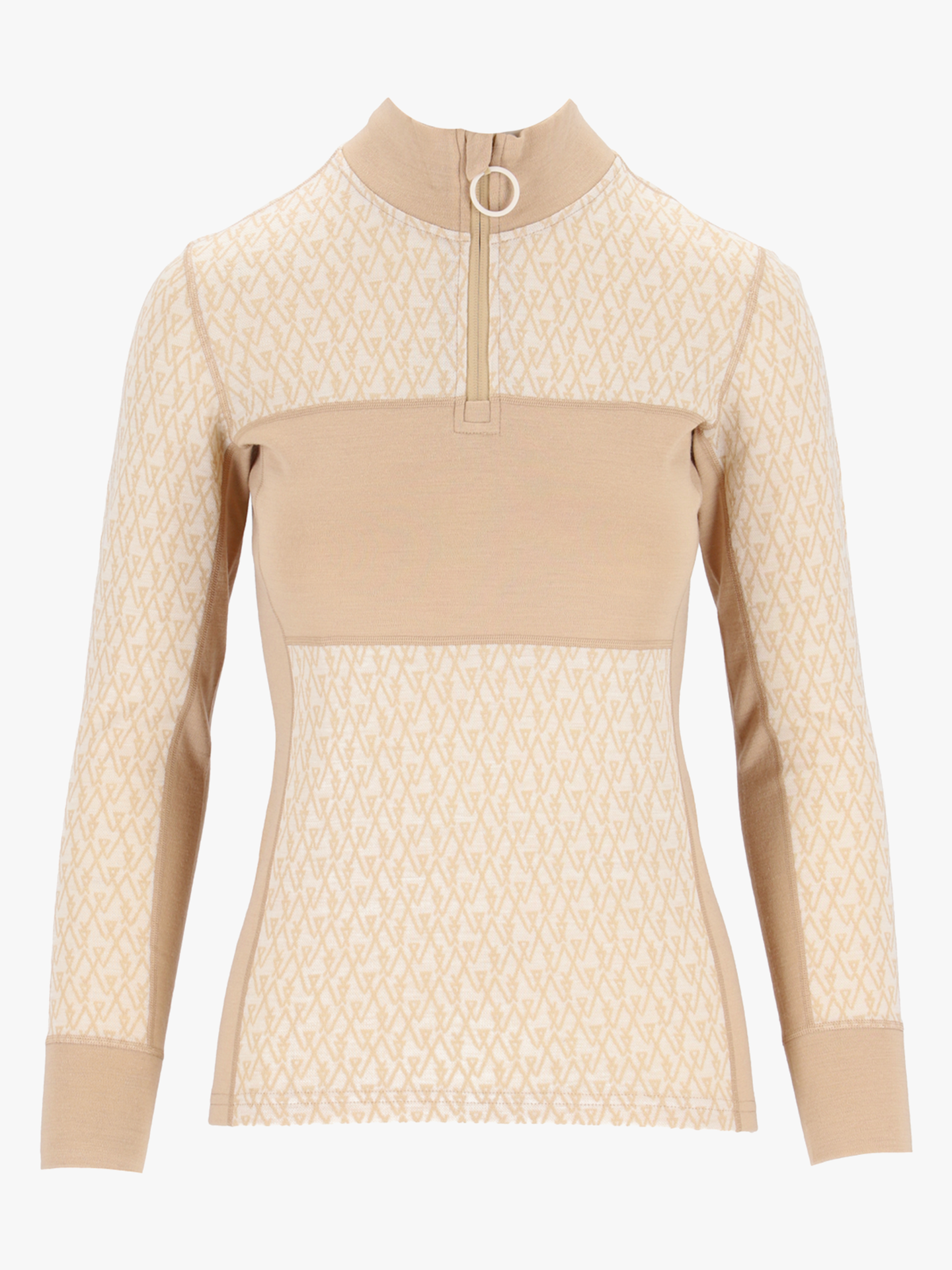 Finse Half-Zip Ulltopp