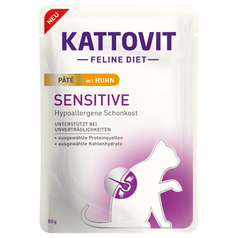 Kattovit Sensitive Paté 10 x 85 g
