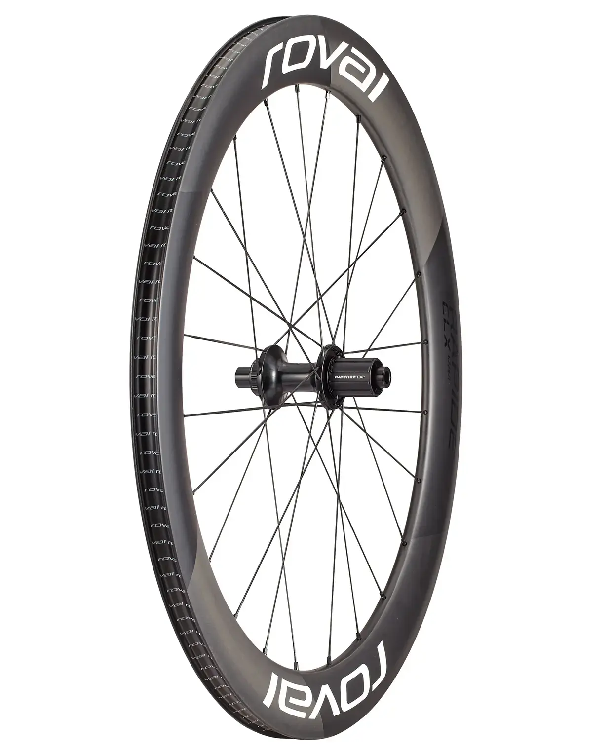 Roval Rapide CLX II Carbon Tubeless Disc Race Achterwiel Carbon/Wit