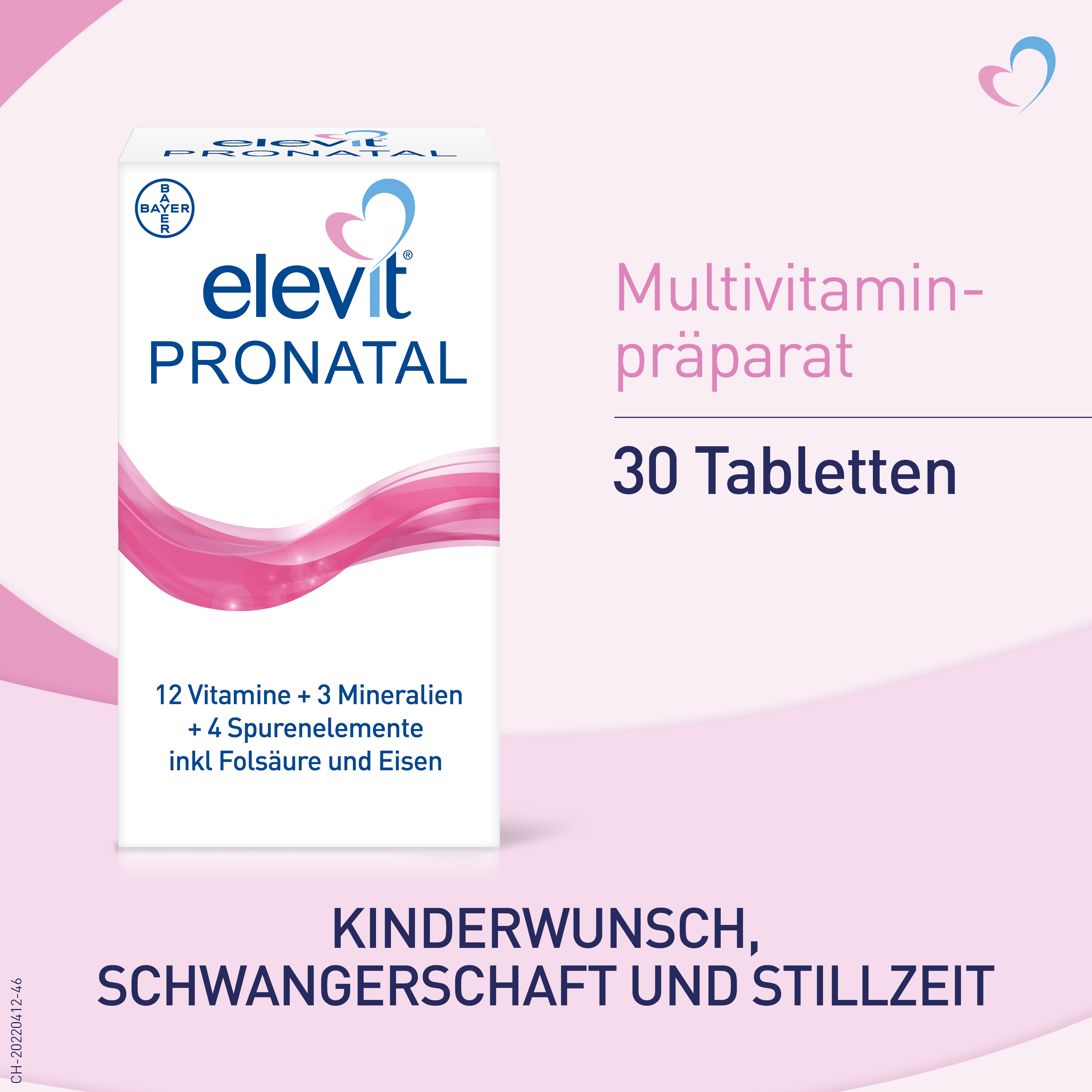 ELEVIT Pronatal Filmtabl Blist 30 Stk