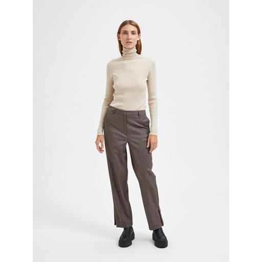 Selected Femme Lydia Striktrøje, Birch, L