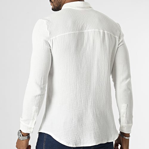 Chemise Manches Longues Blanc