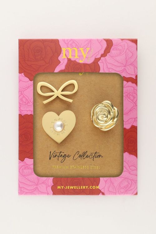 Vintage broche set