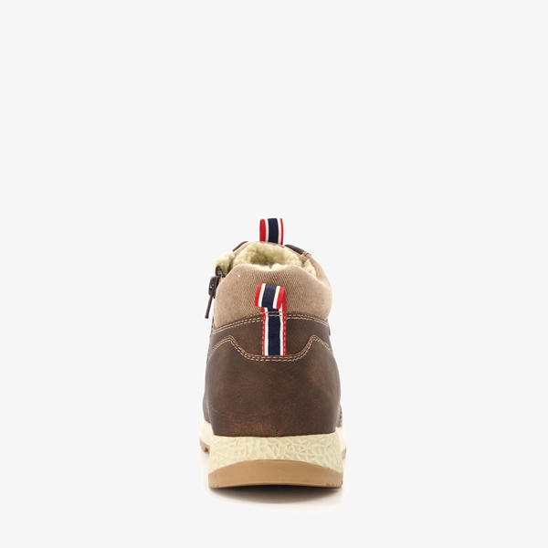 s.Oliver gevoerde heren veterboots bruin