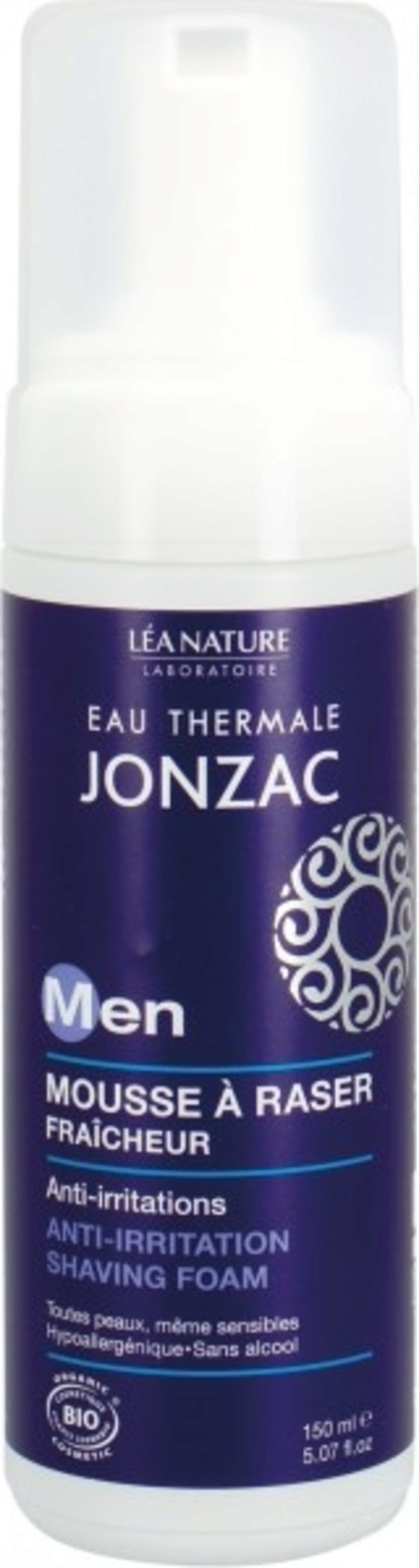 Eau Thermale JONZAC  ForMen Anti-Irritation Shaving Foam, 150 ml