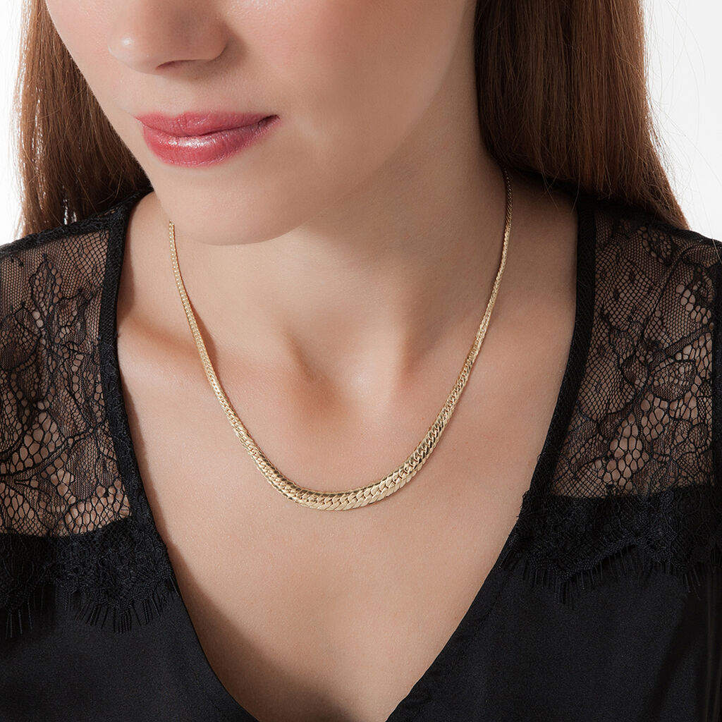 Collier Ivria Danilo Maille Anglaise Or Jaune