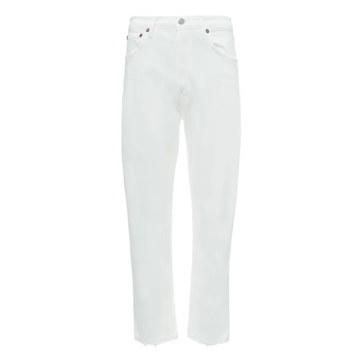 Agolde Jean Riley Crop | Sour Cream