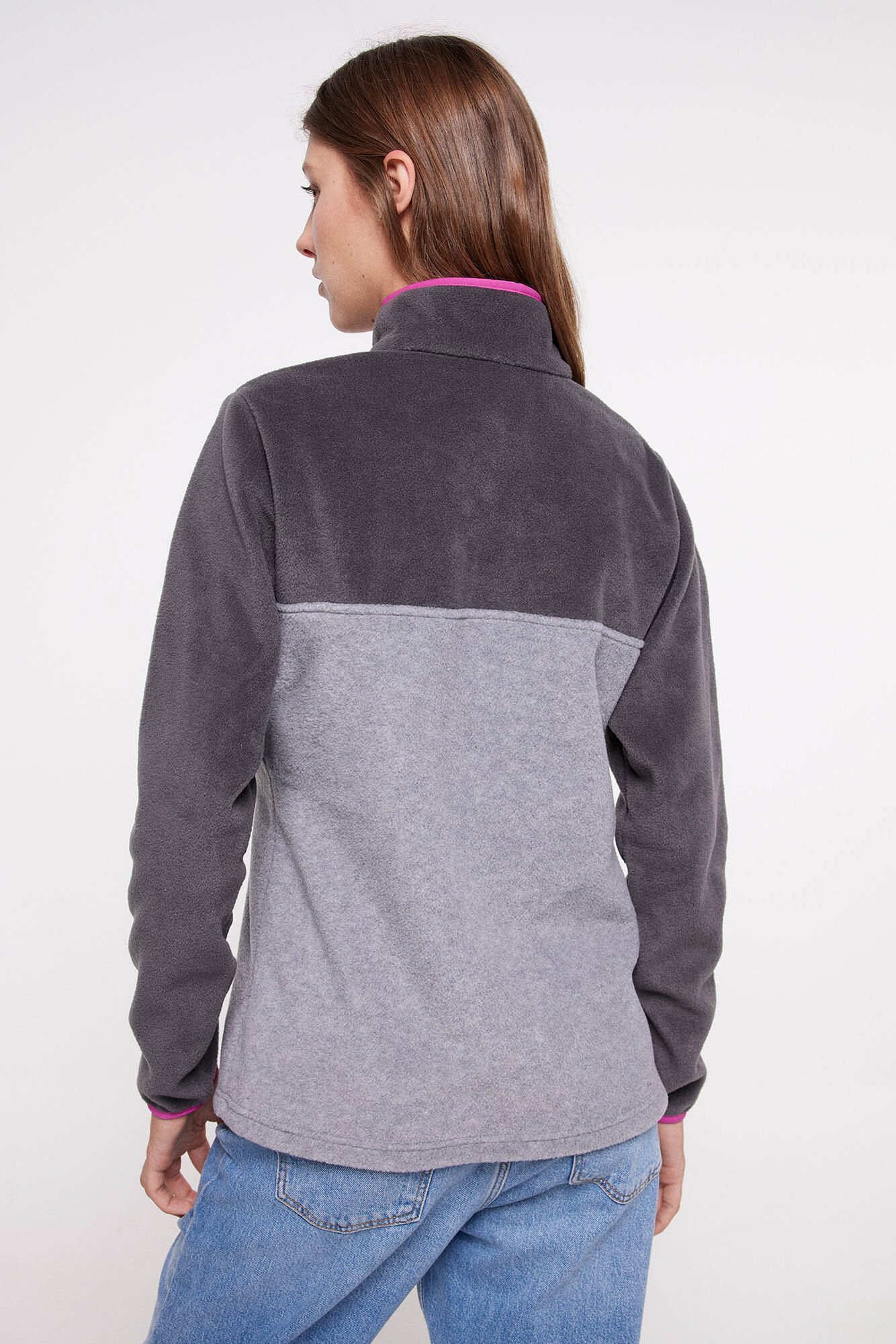 Fleece Columbia™ Benton Springs™ com fecho de pressão médio