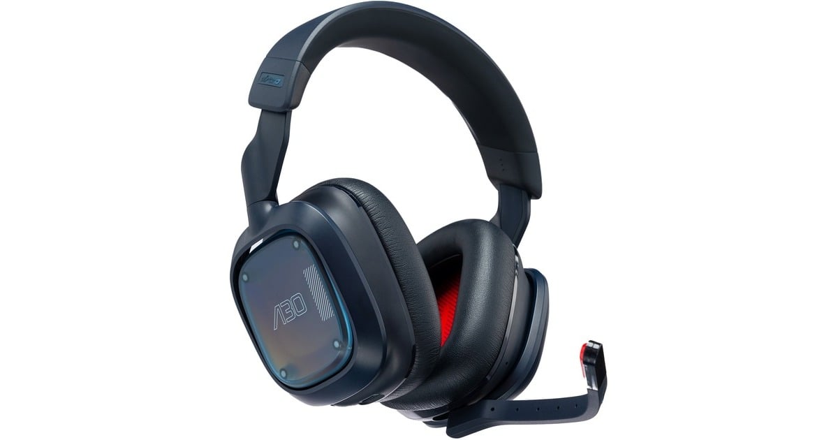 ASTRO GamingA30 LIGHTSPEED Draadloze gaming headset over-ear   (Blauw, Xbox Series X|S + Playstation 5, Nintendo Switch, PC, Mobile, iOS, Android)