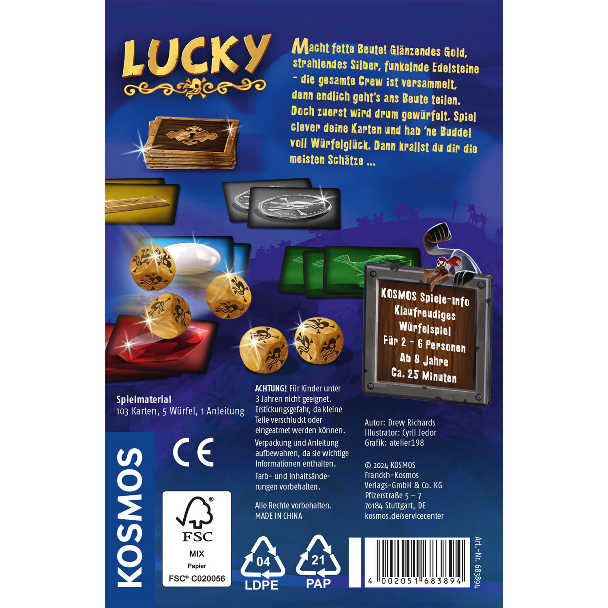 Kosmos Würfelspiel Lucky