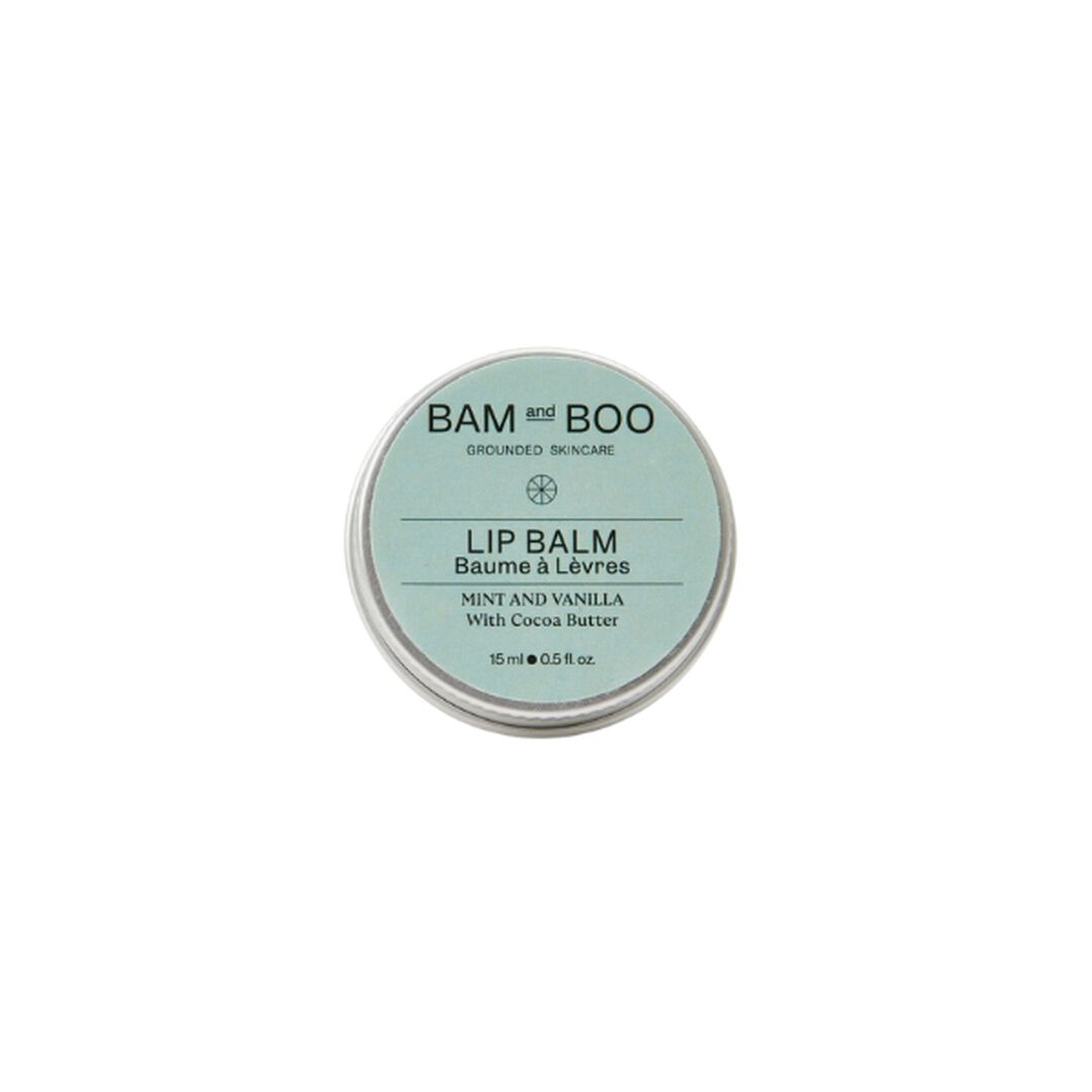 Bam and Boo The Bamboo Toothbrush Bálsamo Labial de Menta & Baunilha - 15ml
