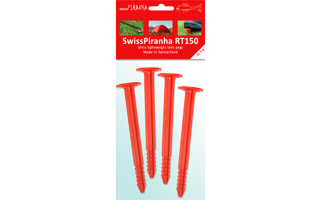 Swiss Piranha RT150 Zelthering rot 15 cm