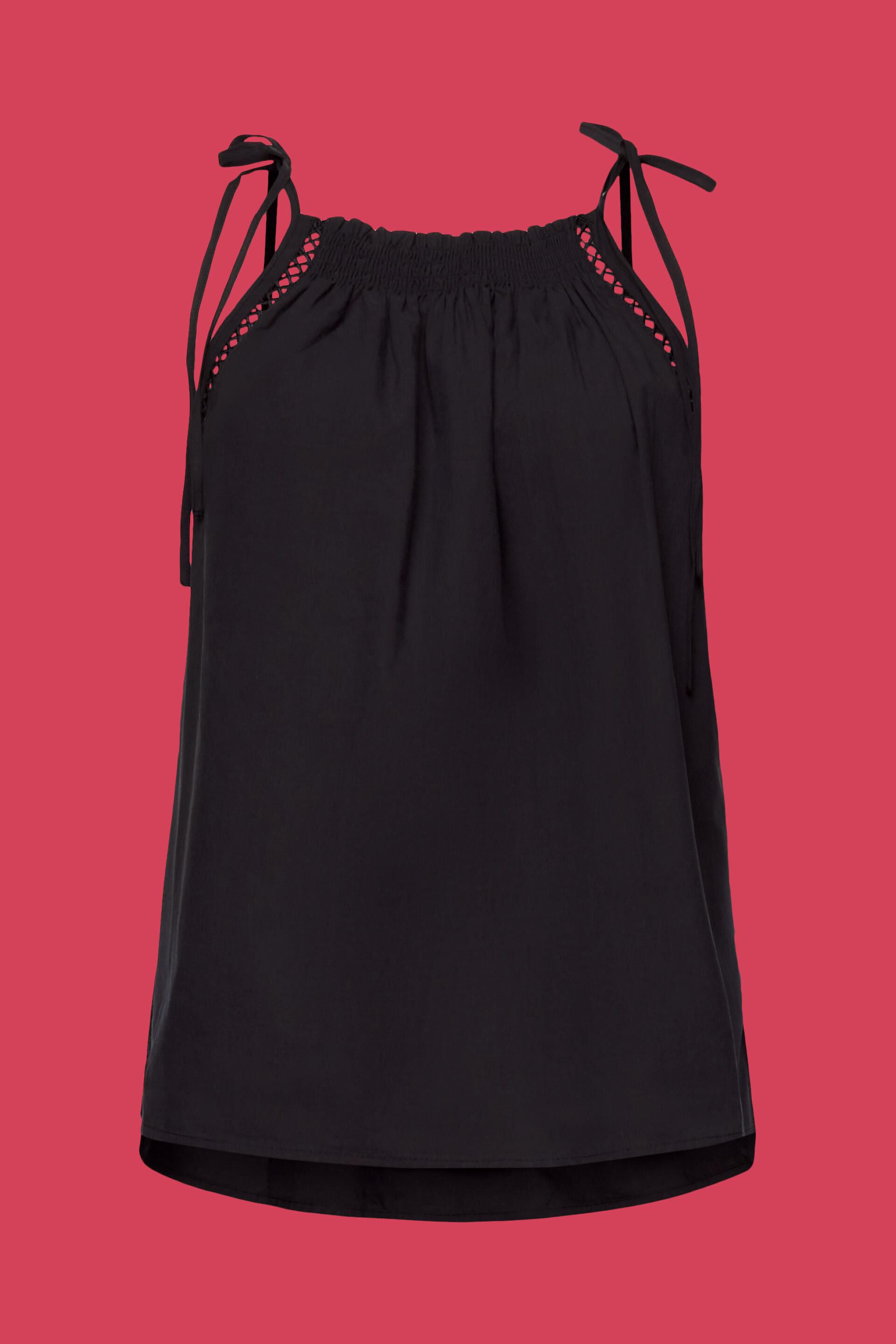 Caraco orné d’un détail smocké, TENCEL™
