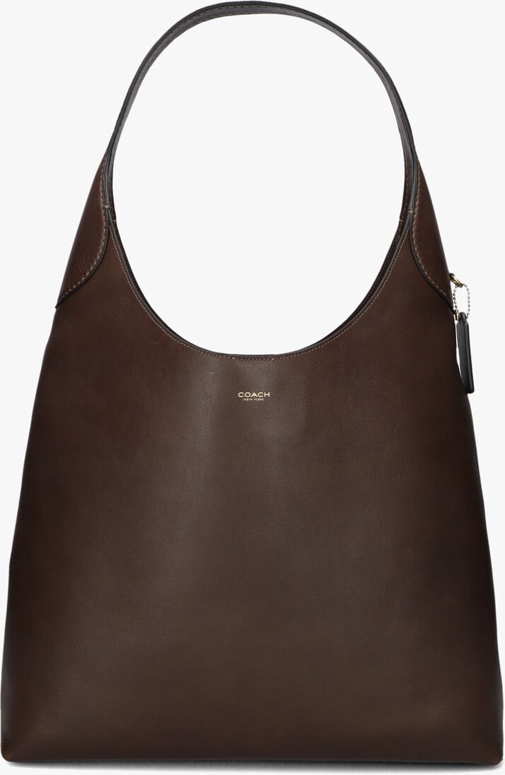bruine coach schoudertas brooklyn shoulder bag 39