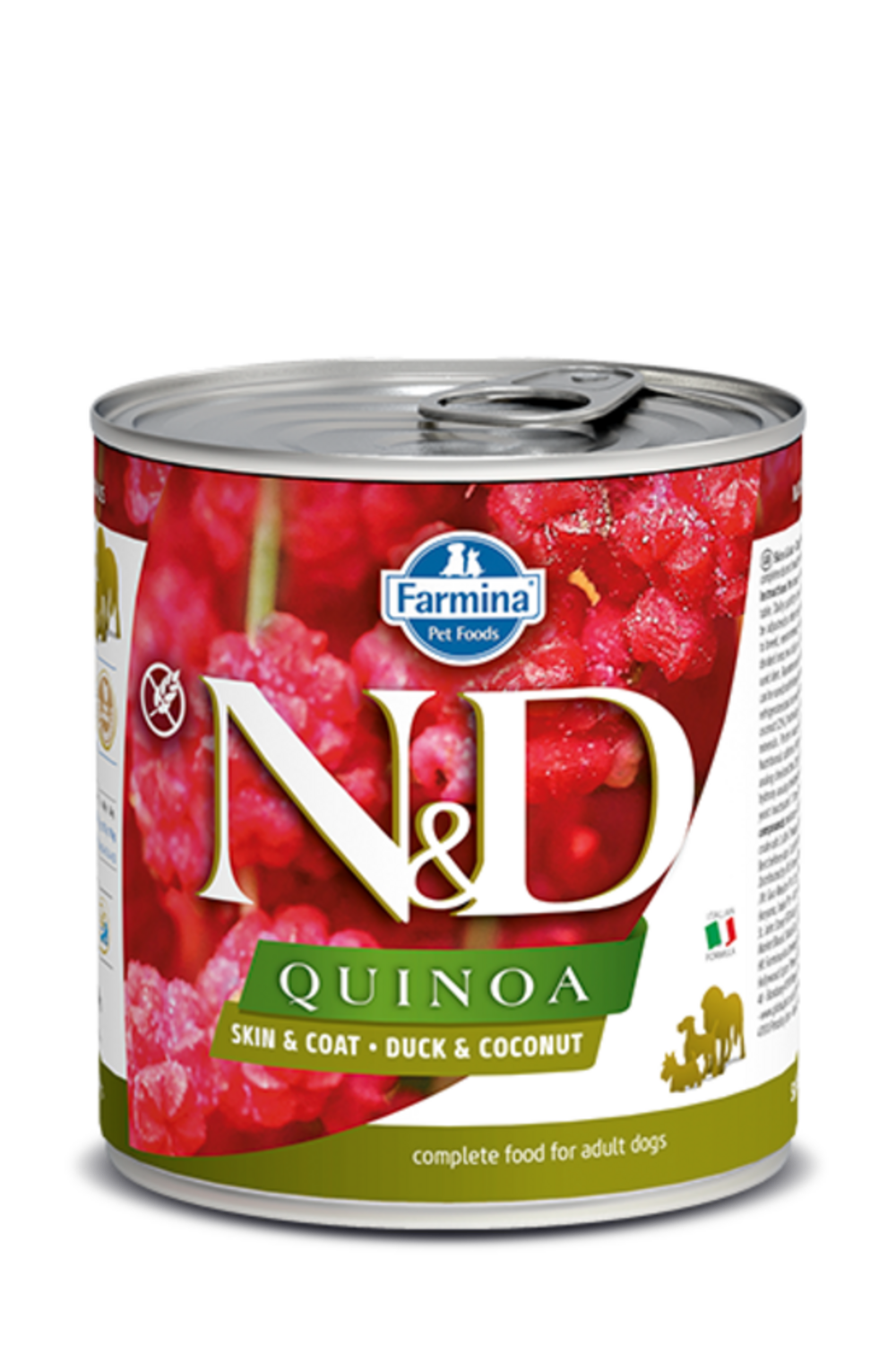 Humides n&d chien quinoa canard & noix de coco 6x285 gr