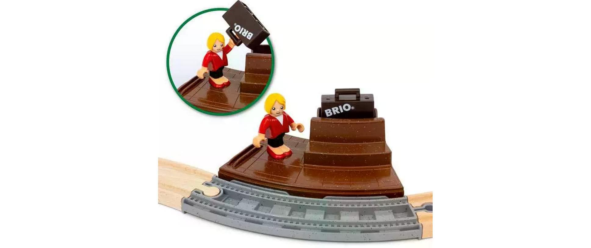 BRIO World Starter Travel Train SetZugset aus 22 Teilen