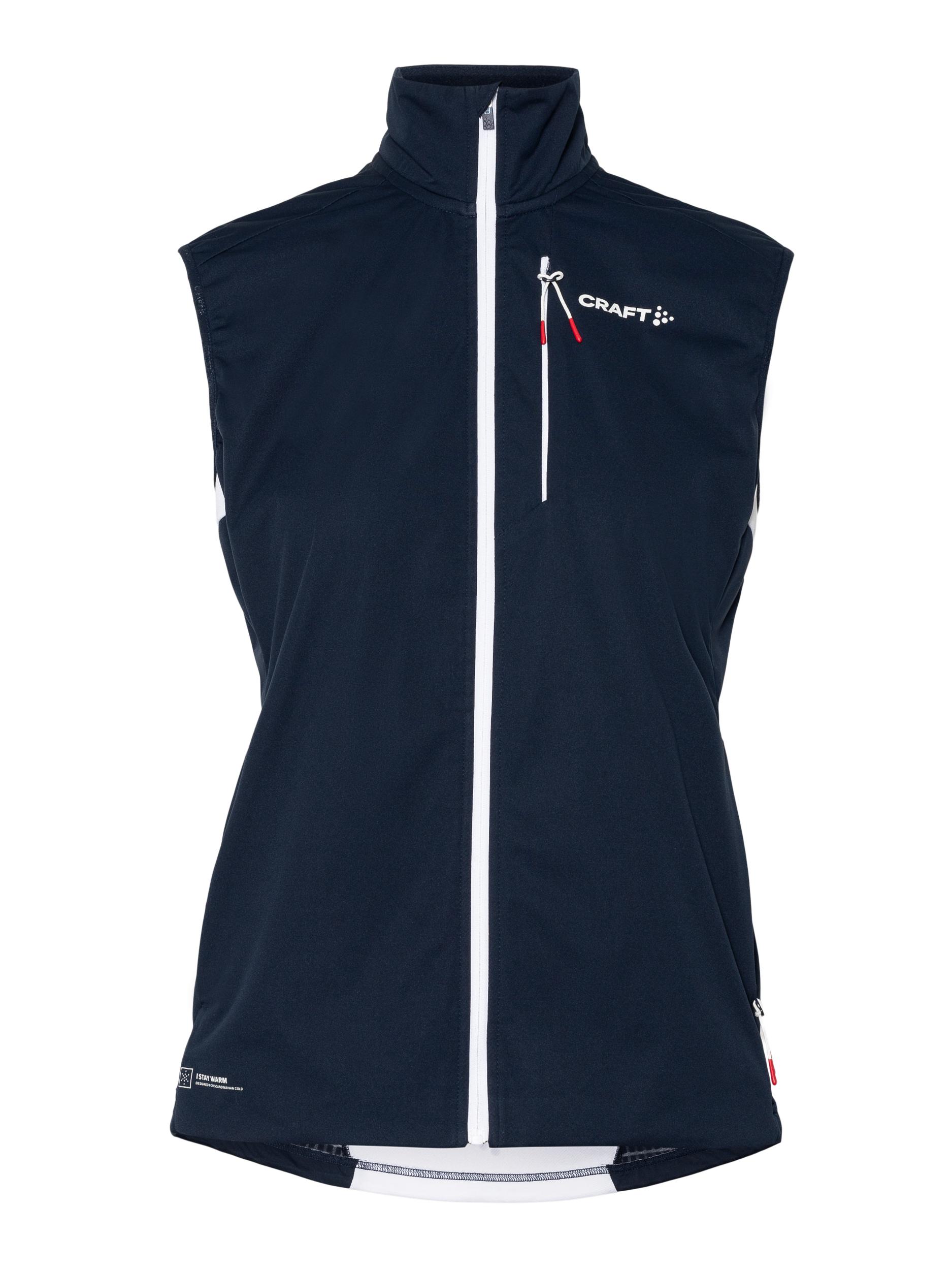 Craft Nor Adv Nordic Training Vest Womens Blaze/White