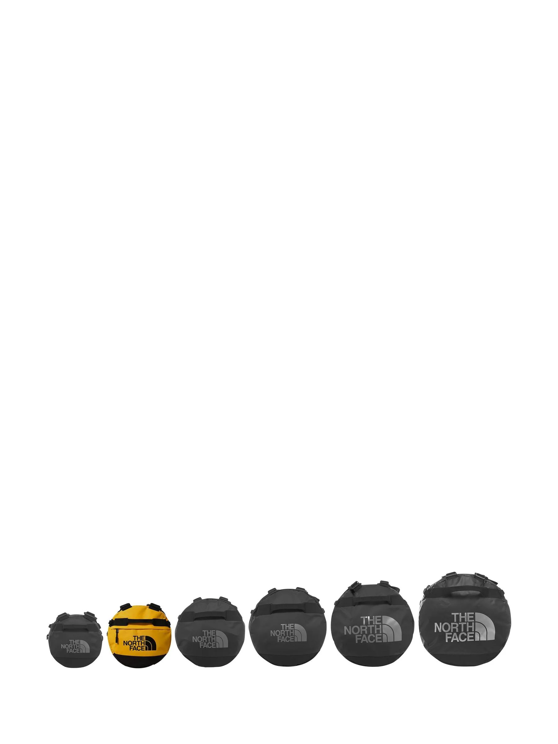 Geel - The North Face Small Base Camp Duffel Bag