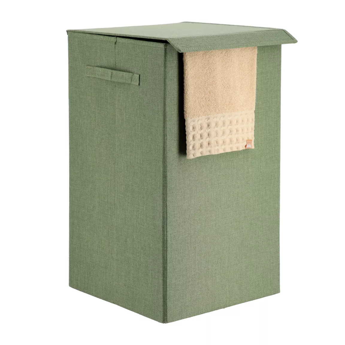 Panier à linge pliable (H60 cm) TissuFlex Vert