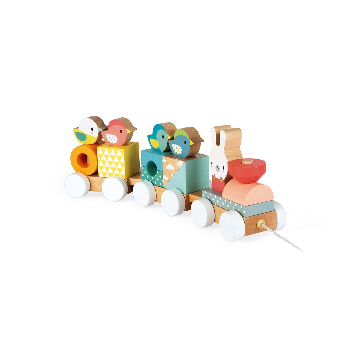 Train Pure en bois à tirer et encastrer